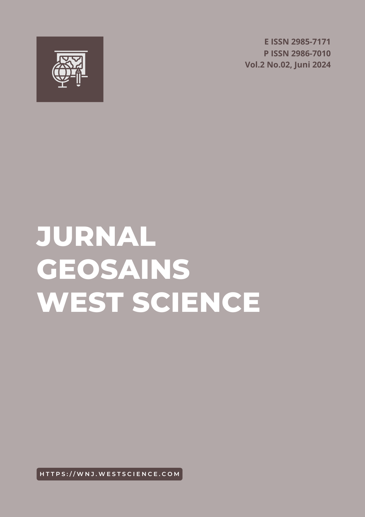 					Lihat Vol 2 No 02 (2024): Jurnal Geosains West Science
				