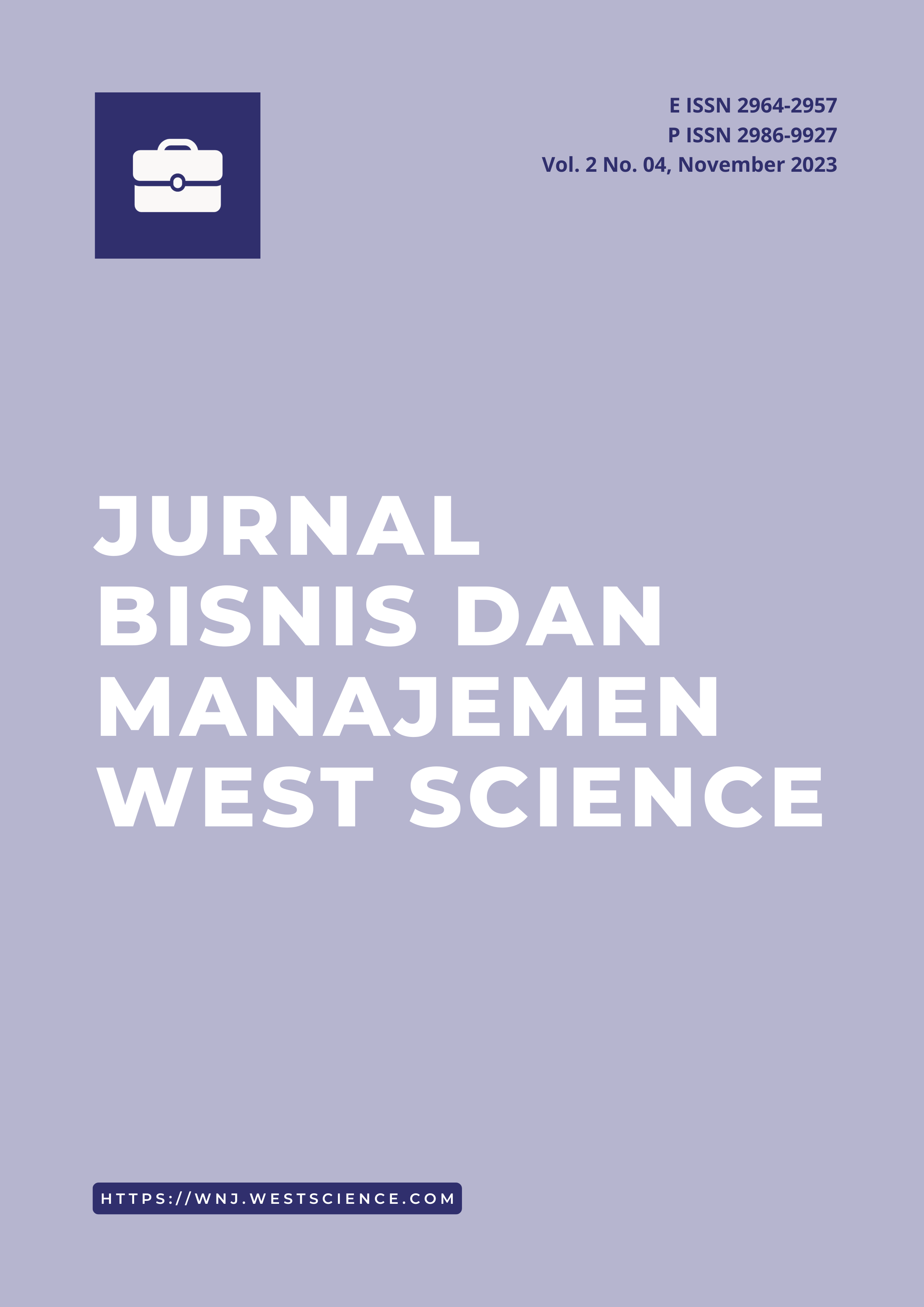 					Lihat Vol 2 No 04 (2023): Jurnal Bisnis dan Manajemen West Science
				