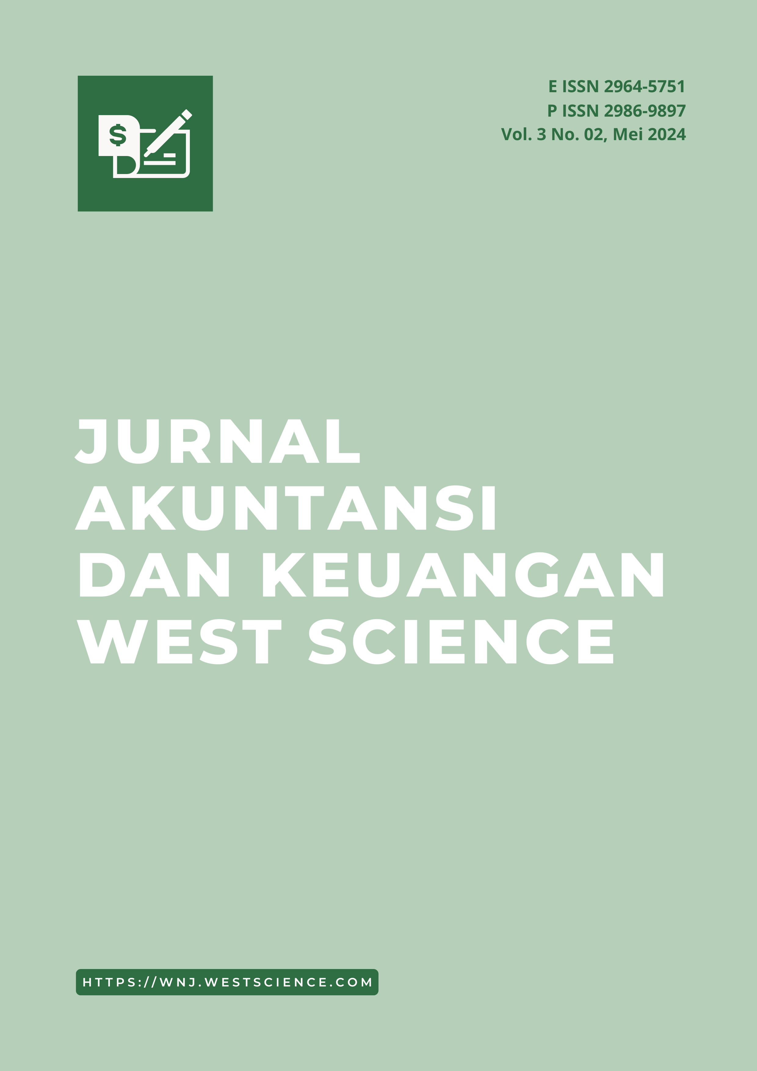 					Lihat Vol 3 No 02 (2024): Jurnal Akuntansi dan Keuangan West Science
				